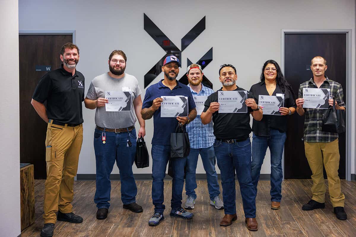 NEX TEC training success